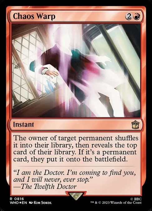 Chaos Warp · Doctor Who 816/1178