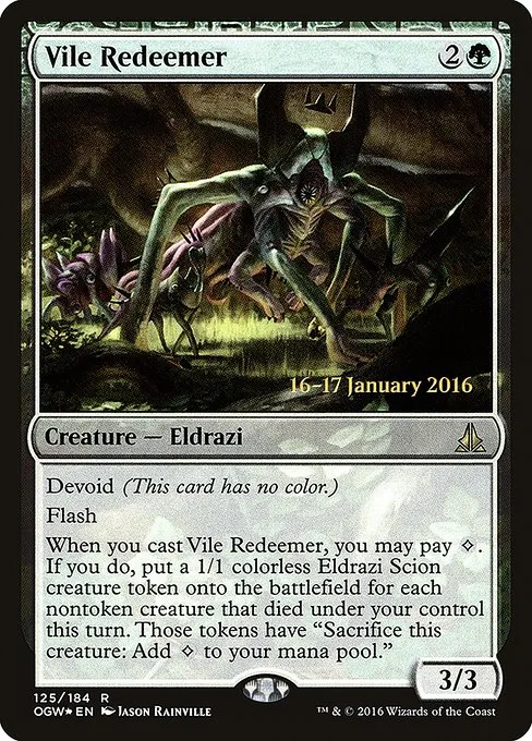 Vile Redeemer · Oath of the Gatewatch Promos 125s/65