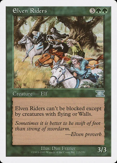 Elven Riders · Classic Sixth Edition 225/351