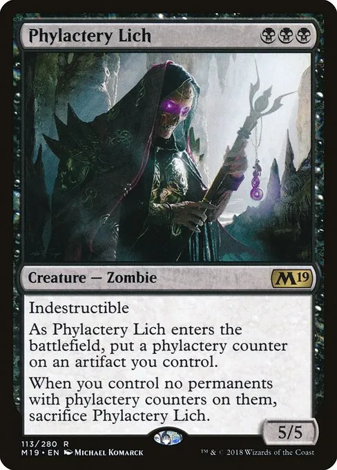 Phylactery Lich · Core Set 2019 113/314