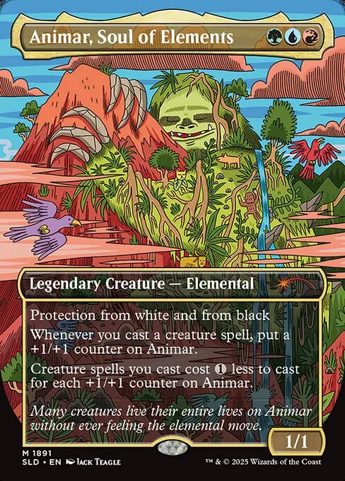 Animar, Soul of Elements · Secret Lair Drop 1891/2547
