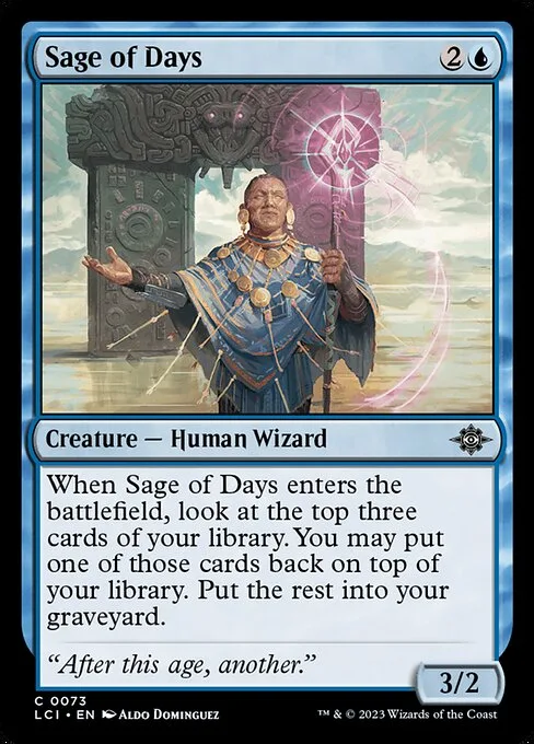 Sage of Days · The Lost Caverns of Ixalan 73/416