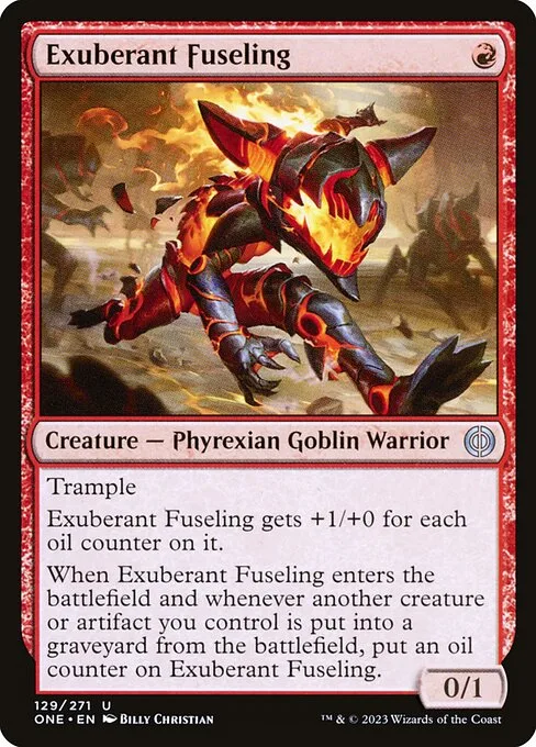 Exuberant Fuseling · Phyrexia: All Will Be One 129/479