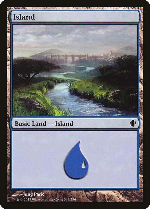 Island · Commander 2013 344/356