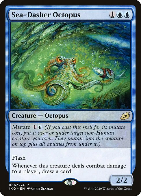 Sea-Dasher Octopus · Ikoria: Lair of Behemoths 66/390