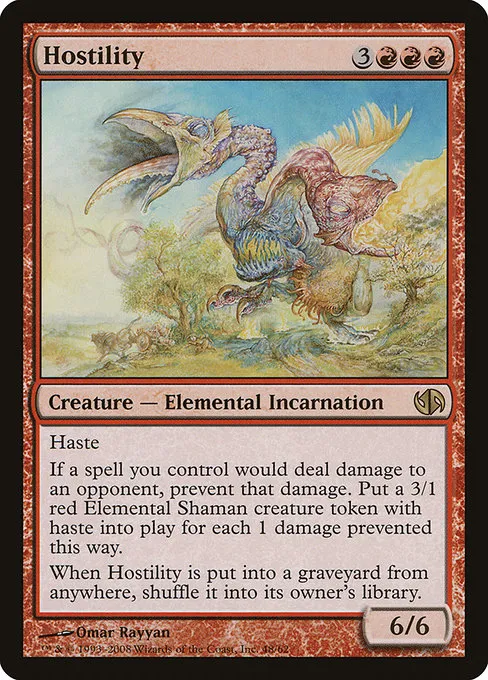 Hostility · Duel Decks: Jace vs. Chandra 48/64