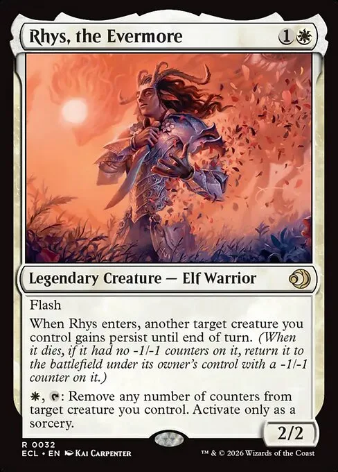 Rhys, the Evermore · Lorwyn Eclipsed 32/408