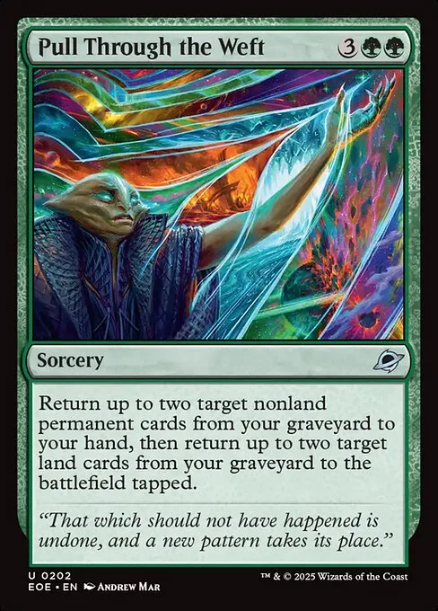 Pull Through the Weft · Edge of Eternities 202/400