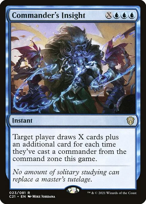 Commander's Insight · Commander 2021 23/409