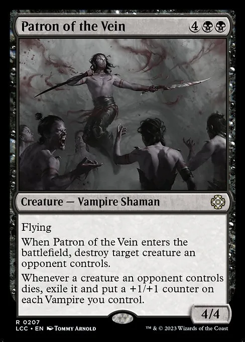 Patron of the Vein · The Lost Caverns of Ixalan Commander 207/370