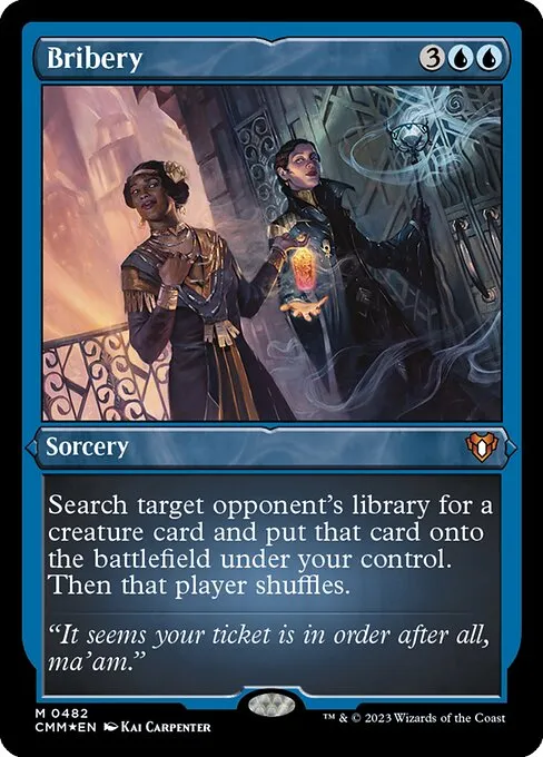 Bribery · Commander Masters 482/1067