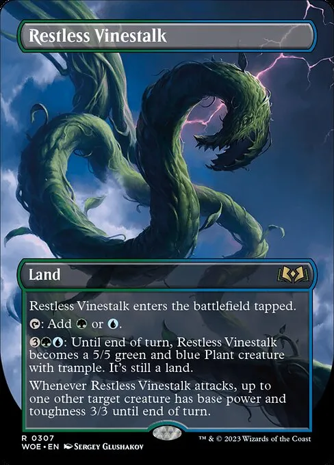 Restless Vinestalk · Wilds of Eldraine 307/381