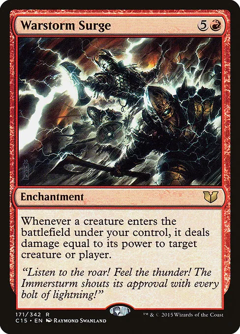 Warstorm Surge · Commander 2015 171/342