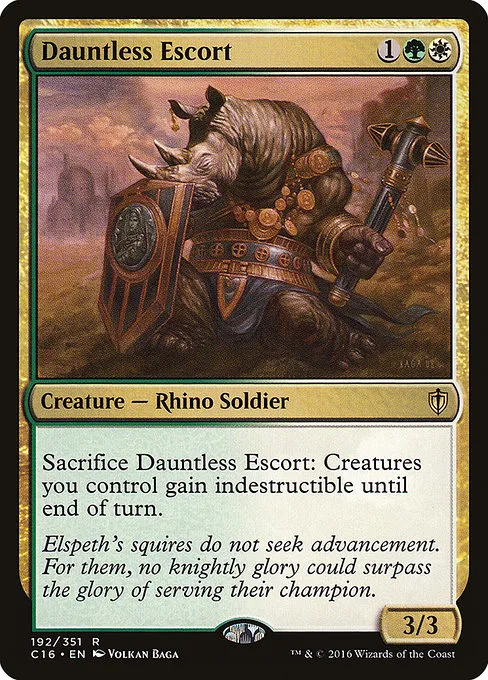 Dauntless Escort · Commander 2016 192/351