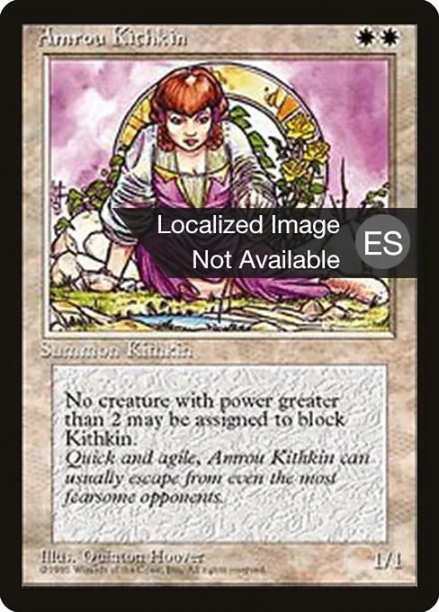 Amrou Kithkin · Fourth Edition Foreign Black Border 2/378