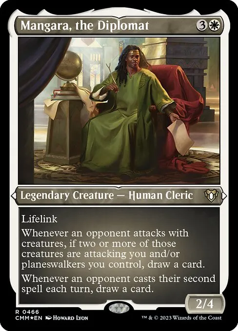 Mangara, the Diplomat · Commander Masters 466/1067