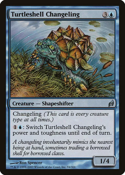 Turtleshell Changeling · Lorwyn 94/301