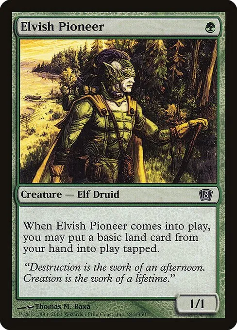 Elvish Pioneer · Eighth Edition 243★/711