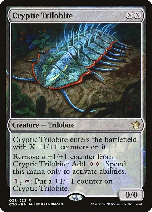 Cryptic Trilobite · Commander 2020 21/322