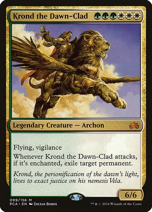 Krond the Dawn-Clad · Planechase Anthology 99/156