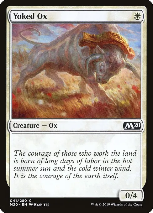 Yoked Ox · Core Set 2020 41/346