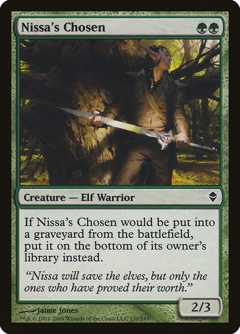Nissa's Chosen · Zendikar 171/269