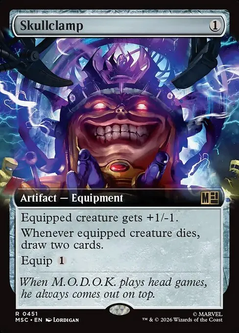 Skullclamp · Marvel Super Heroes Commander 451/9