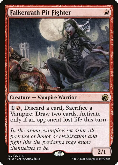 Falkenrath Pit Fighter · Innistrad: Midnight Hunt 137/399