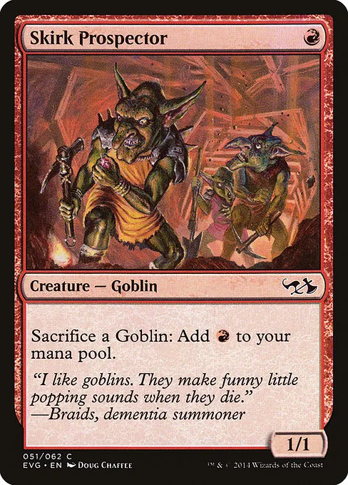 Skirk Prospector · Duel Decks Anthology: Elves vs. Goblins 51/62