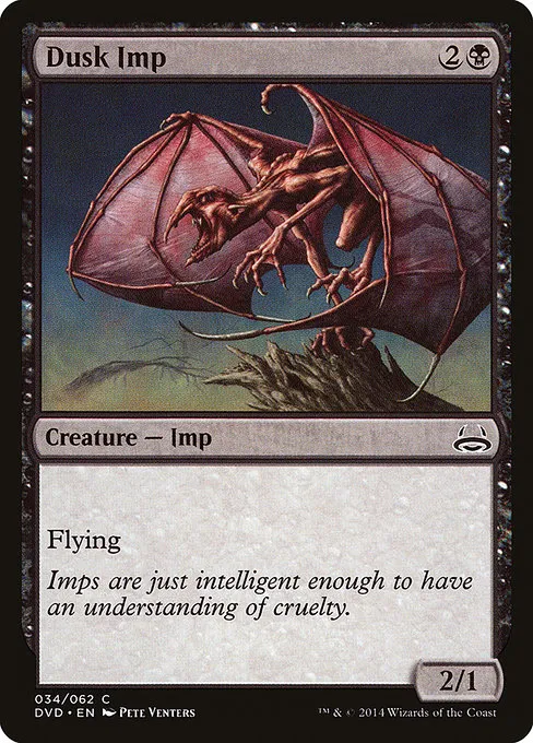 Dusk Imp · Duel Decks Anthology: Divine vs. Demonic 34/62