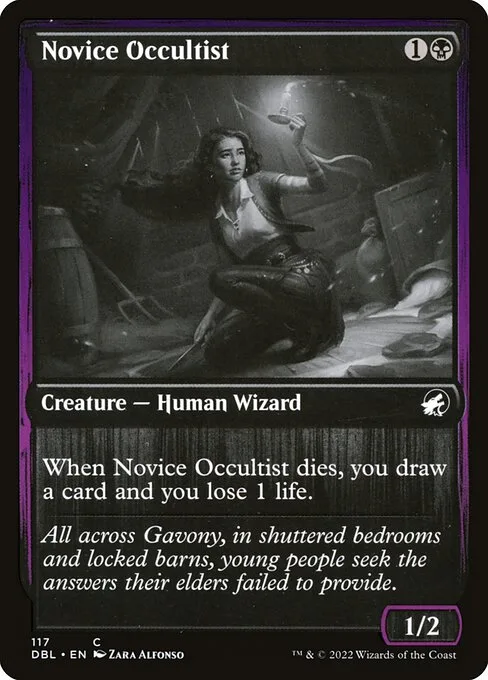 Novice Occultist · Innistrad: Double Feature 117/535