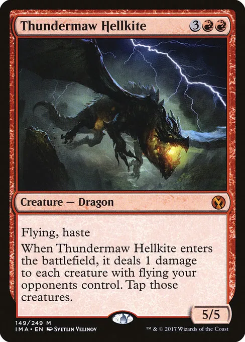 Thundermaw Hellkite · Iconic Masters 149/249