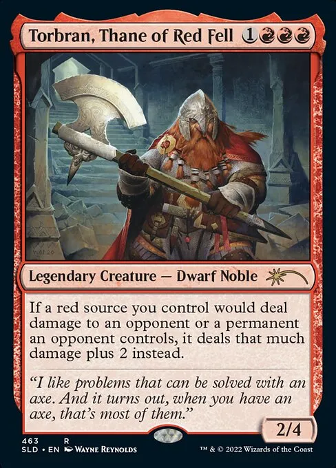 Torbran, Thane of Red Fell · Secret Lair Drop 463/2547