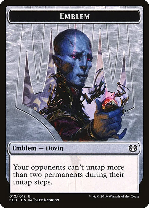Dovin Baan Emblem · Kaladesh Tokens 12/13