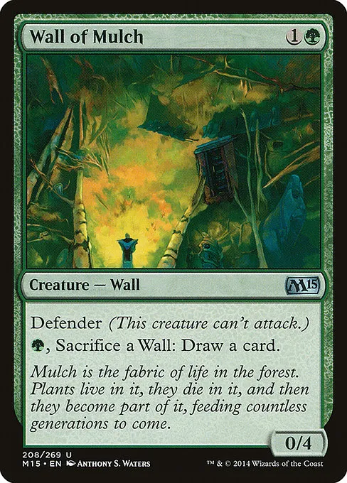 Wall of Mulch · Magic 2015 208/284