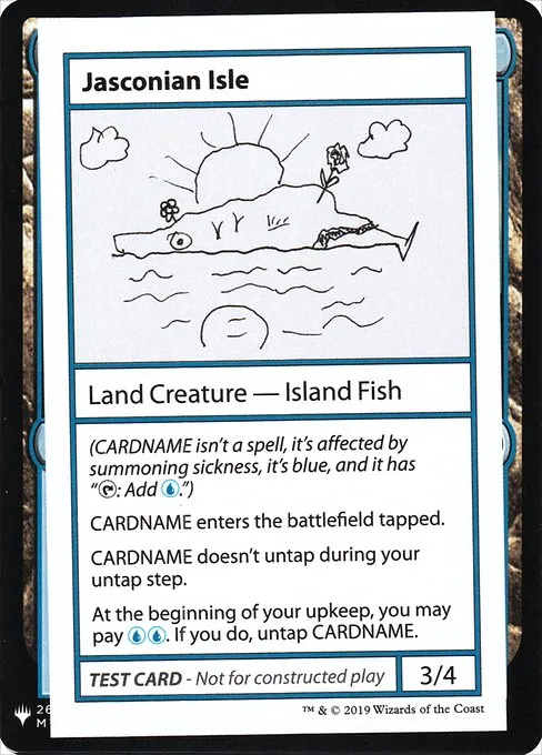 Jasconian Isle · Mystery Booster Playtest Cards 2019 117/121