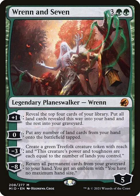 Wrenn and Seven · Innistrad: Midnight Hunt 208/399