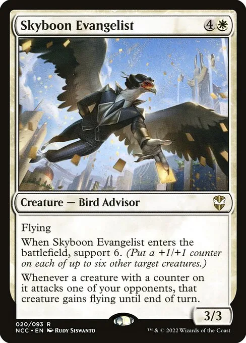 Skyboon Evangelist · New Capenna Commander 20/447