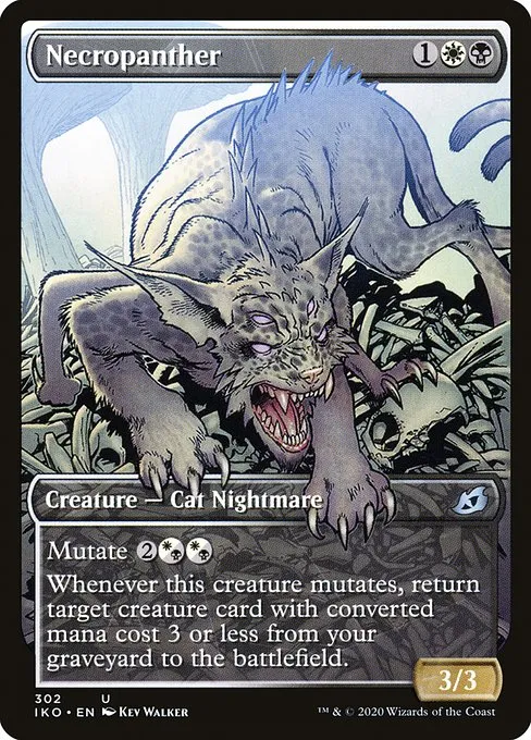 Necropanther · Ikoria: Lair of Behemoths 302/390