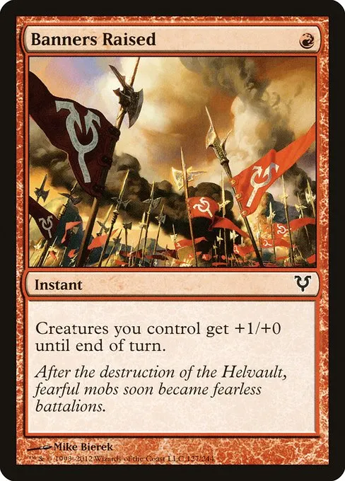 Banners Raised · Avacyn Restored 127/244