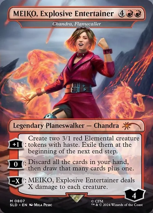 Chandra, Flamecaller · Secret Lair Drop 807/2547