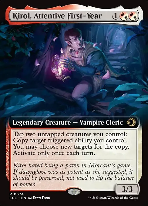 Kirol, Attentive First-Year · Lorwyn Eclipsed 374/408