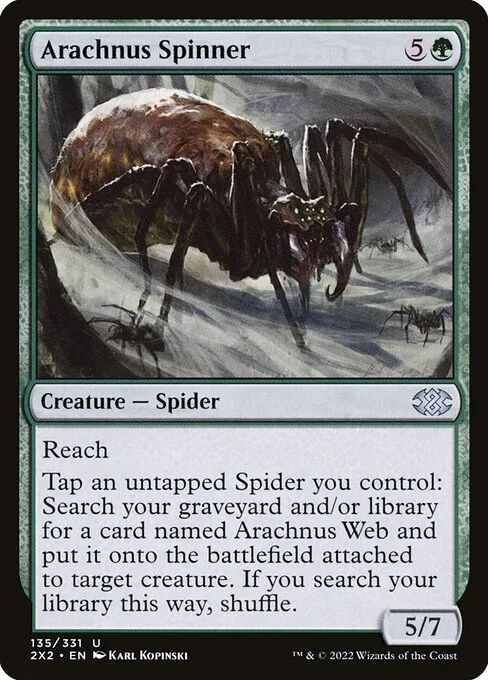 Arachnus Spinner · Double Masters 2022 135/579