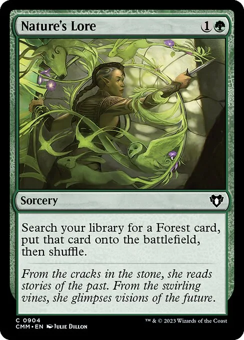 Nature's Lore · Commander Masters 904/1067