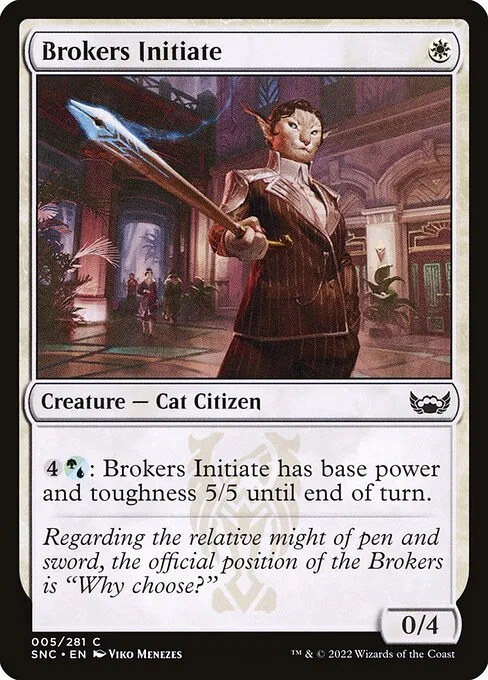 Brokers Initiate · Streets of New Capenna 5/513