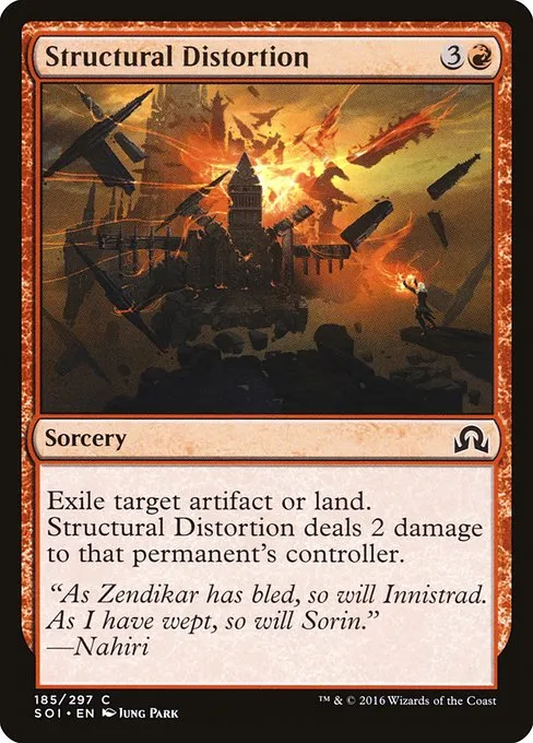 Structural Distortion · Shadows over Innistrad 185/302