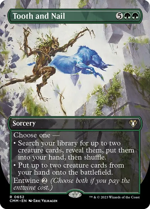 Tooth and Nail · Commander Masters 652/1067