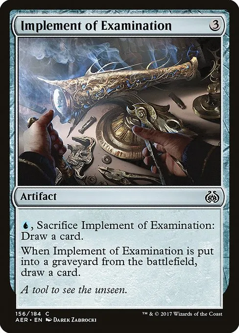 Implement of Examination · Aether Revolt 156/197