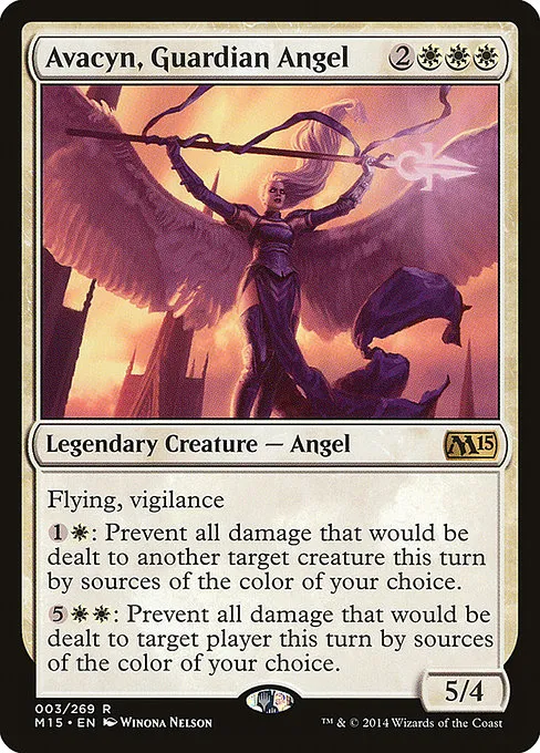 Avacyn, Guardian Angel · Magic 2015 3/284