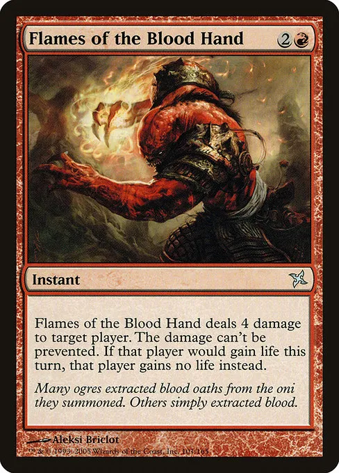 Flames of the Blood Hand · Betrayers of Kamigawa 101/165